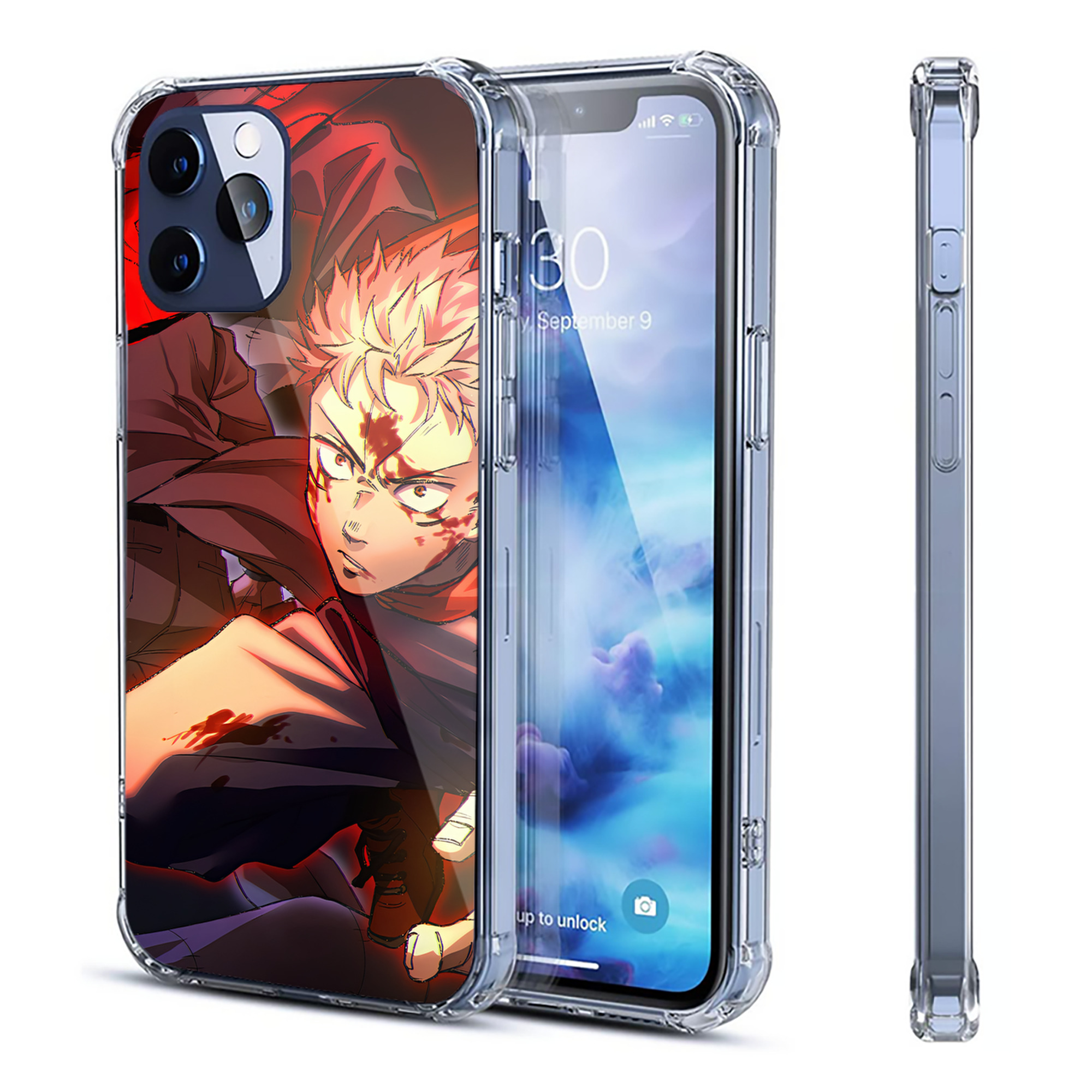 （画像用） SPY×FAMILY间谍家家酒 【iPhone 12シリーズ対応】透明スマホケース（クリアソフトケース）